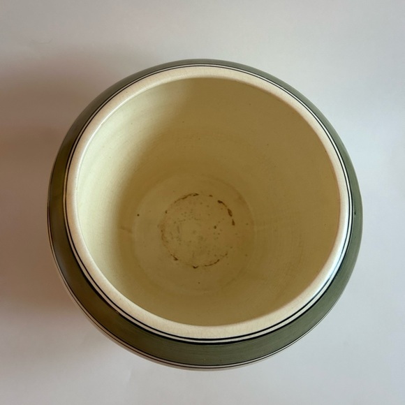 RARE Antique VTG 1910 Roseville Pottery Rosalie Jeanette Creamware Jardiniere - Picture 6 of 11